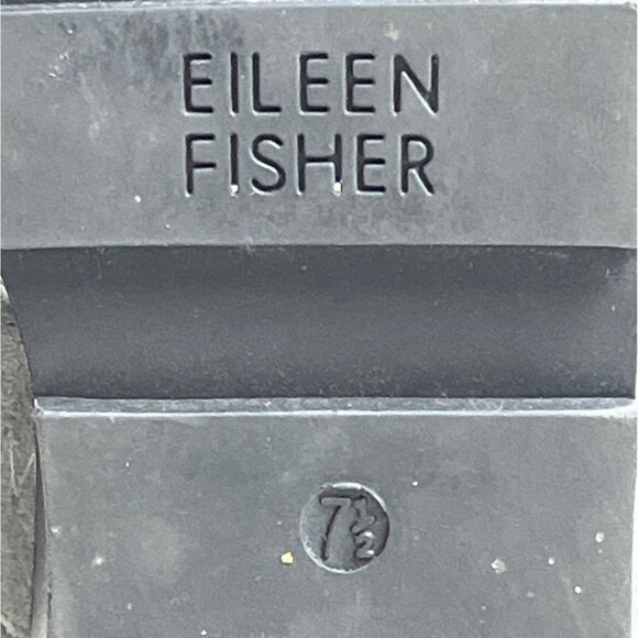 Eileen Fisher Women's Grey Suede Wedge Sandals Sz 7 - Picture 11 of 11